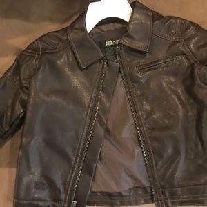12 month Leather Jacket NEW
